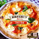 【ふるさと納税】定期便 6回 ベリー畑より 本格薪焼き石窯ピザ 6カ月Aセット (3枚×6回) ピザ ※配送不可:沖縄、離島