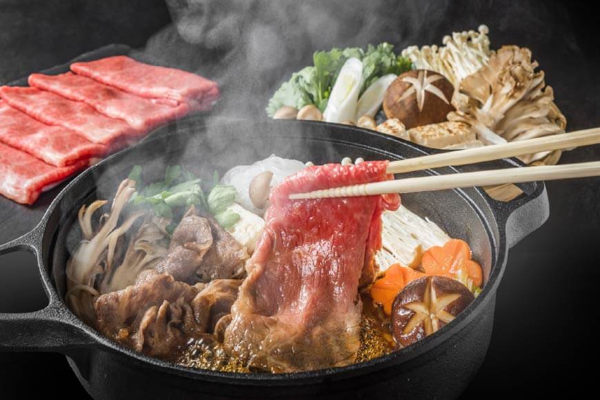 【ふるさと納税】博多和牛 A4以上 しゃぶしゃぶ・すき焼き用 厳選部位 400g [MEAT PLUS 福岡県 筑紫野市 21760742] 肉 牛肉 和牛 黒毛和牛 冷凍