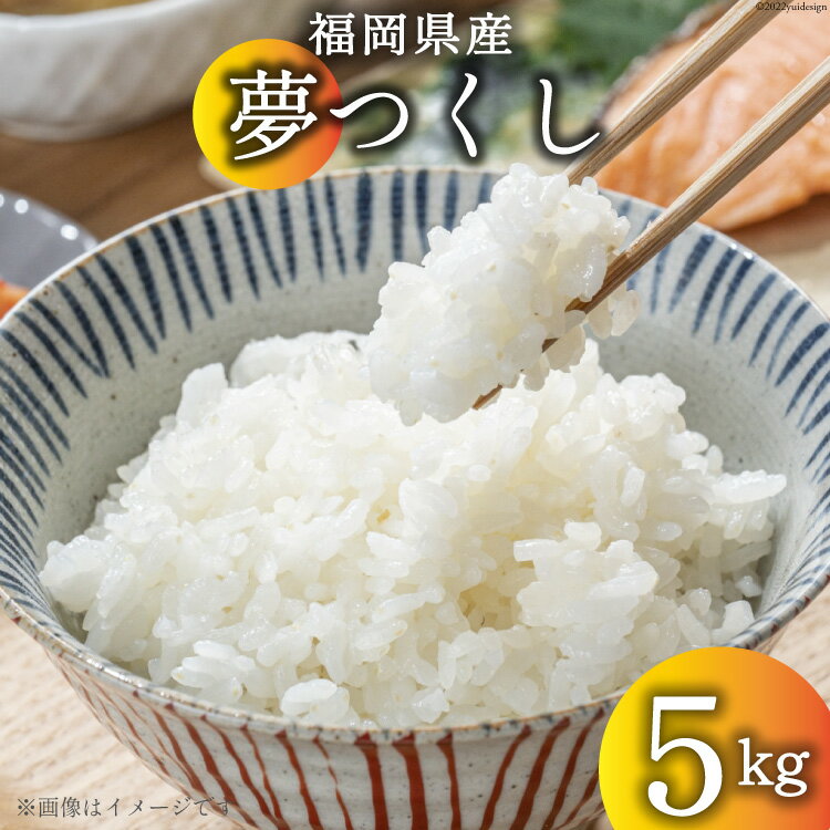 米 ふくおかさんちの 夢つくし 5kg 白米 精米 お米 / 松尾米穀店 / 福岡県 筑紫野市
