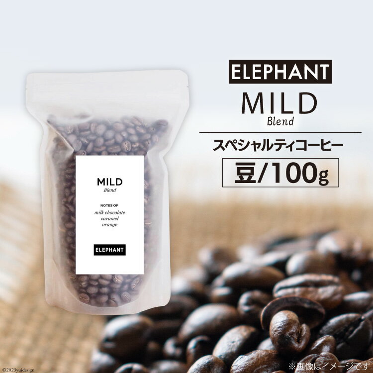 コーヒー 豆 マイルドブレンド 100g / エレファントコーヒー / 福岡県 筑紫野市 [21760352] 珈琲 スペシャルティコーヒー 自家焙煎