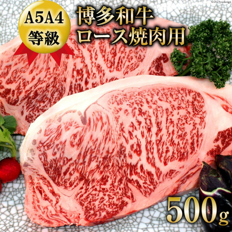 【数量限定】博多和牛 ロース 焼肉用 500g / 筑前屋 / 福岡県 筑紫野市 [21760386] 肉 牛肉 和牛 牛 ビーフ 国産牛 ブランド牛 焼肉 冷凍