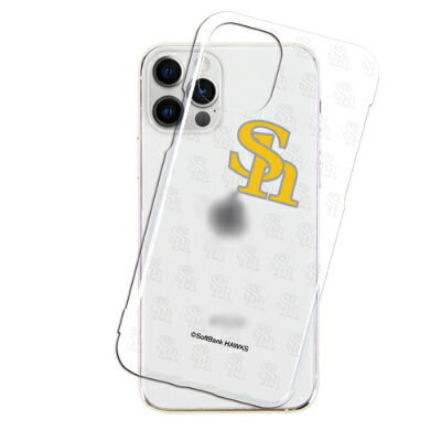 楽天ふるさと納税 【ふるさと納税】福岡ソフトバンクホークス iPhoneケース ハードタイプ logo-ip12-2-clr【1229566】