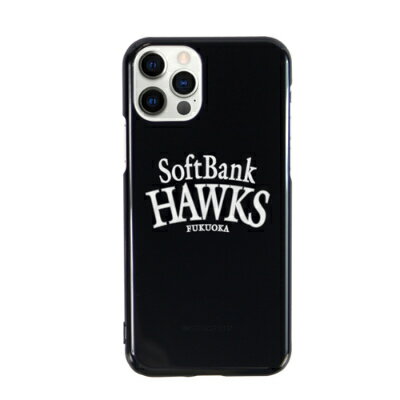 楽天ふるさと納税 【ふるさと納税】福岡ソフトバンクホークス iPhoneケース ハードタイプ logo-ip12-1-blk【1229568】