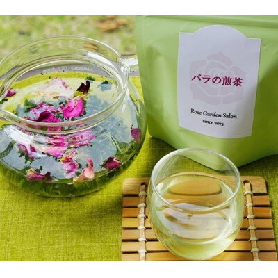 バラの緑茶(宇治茶) リーフ30g