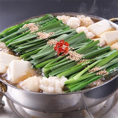 【もつ鍋一藤】“堪能セット” 国産黒毛和牛肉のもつ鍋醤油(4～6人前・濃縮スープ)・酢もつセット【配送不可地域：離島】【1100041】