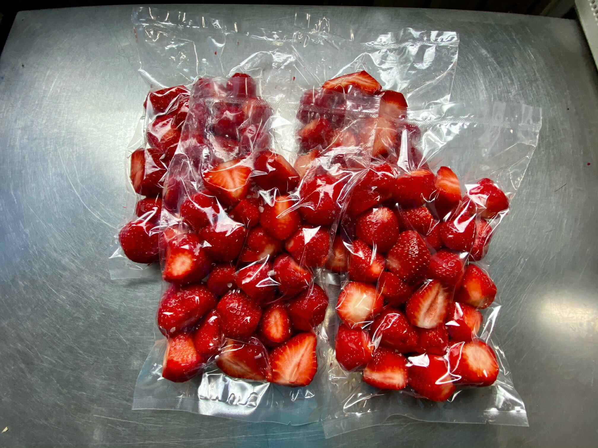 【ふるさと納税】オーガニック冷凍あまおう 「いせいちご」 2kg (500g×4パック)【伊世いちご畑】_HA1316 送料無料宗像市 スムージー ヨ..