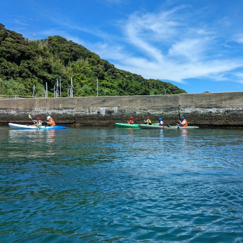 【ふるさと納税】海洋体験施設うみんぐ大島 シーカヤック体験1名様分【(株)むなかた大島】_HA2024 体験 チケット 福岡県宗像市 宗像市 福岡 宗像 ふるさと納税 体験