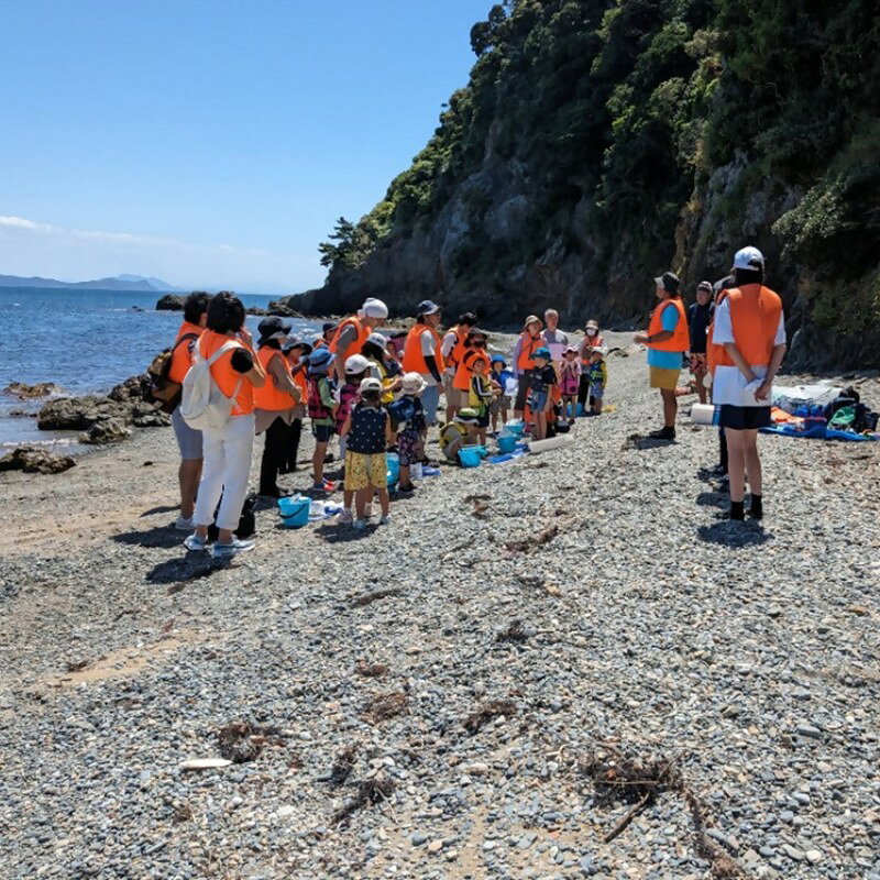 【ふるさと納税】海洋体験施設うみんぐ大島 ビーチコーミング体験1名様分【(株)むなかた大島】_HA2025 体験 チケット 福岡県宗像市 宗像市 福岡 宗像 ふるさと納税 体験 f402206-munakata-10002835 福岡県宗像市 サンプル画像3