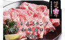 【ふるさと納税】A320 【A4/A5ランク】博多和牛肩ロースしゃぶしゃぶ・すき焼き用 400g