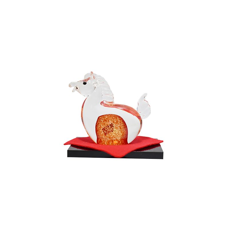 [期間限定]HA1879_干支 赤午 SE-076RE[粋工房]干支 えと お正月 午 うま 馬 年神 年神様 置き物 インテリア 置物 宗像 福岡