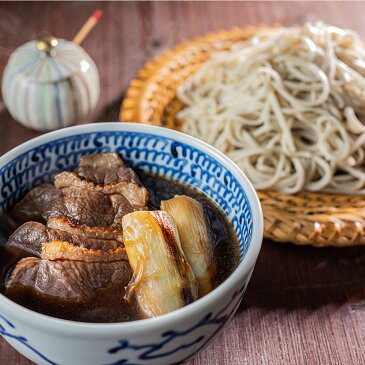【ふるさと納税】 蕎麦処 やす武 冷凍 手打ちそば 鴨せいろ蕎麦 2人前 ざる蕎麦 2人前 合計4人前 太宰府天満宮参道の手打ちそば 特製出汁 脱穀 石臼製粉仕立て 新鮮 瞬間冷凍 送料無料