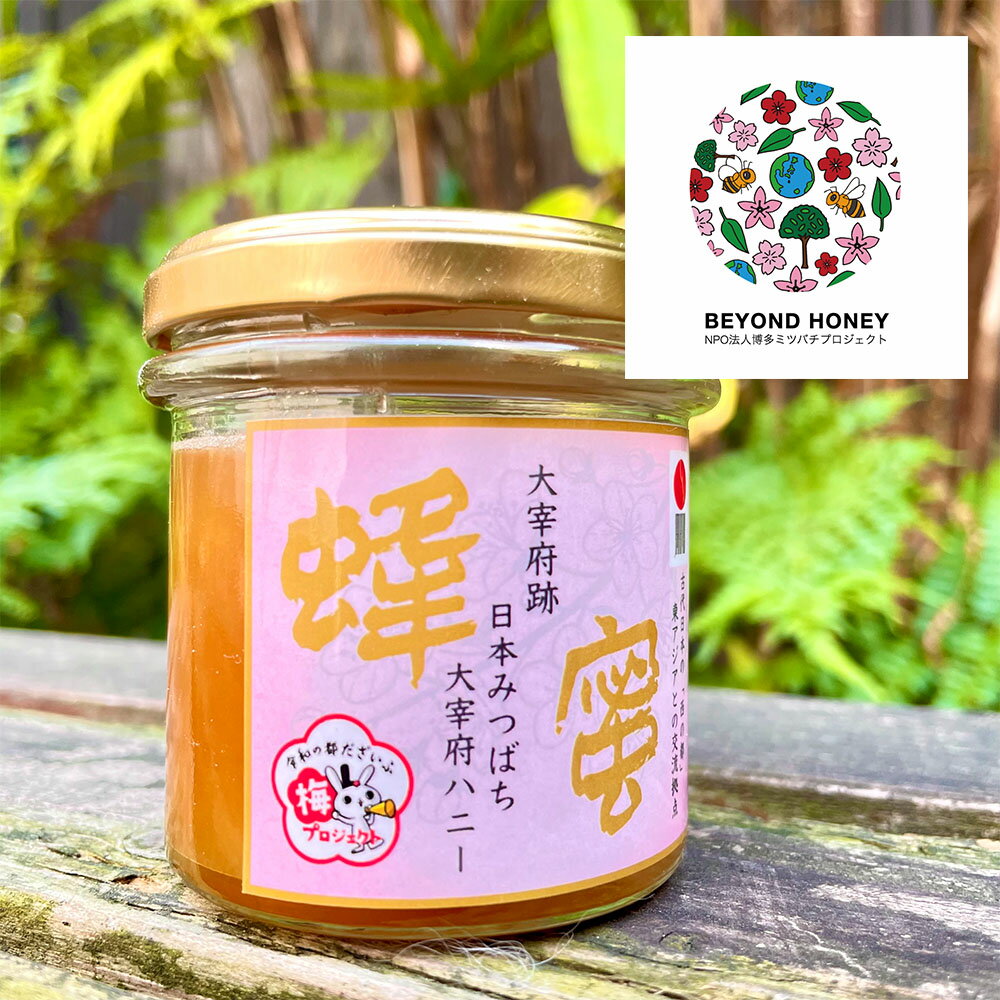 【ふるさと納税】日本みつばちの大宰府ハニー 130g×1 蜂蜜 はちみつ ハチミツ 調味料 福岡県産 国産 九州 福岡県 太宰府市 送料無料
