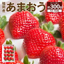 【ふるさと納税】福岡産 あまおう 12-15粒 約300g ギフト箱 苺 いちご イチゴ あまおう  ...