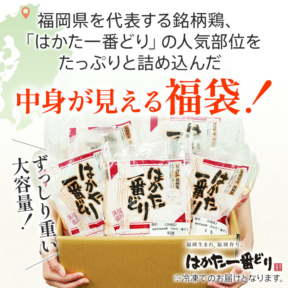 【ふるさと納税】訳あり はかた一番どり 福袋セット 計5kg 鶏肉 福袋 お取り寄せグルメ お取り寄せ 福岡 お土産 九州 福岡土産 取り寄せ グルメ 福岡県 古賀市