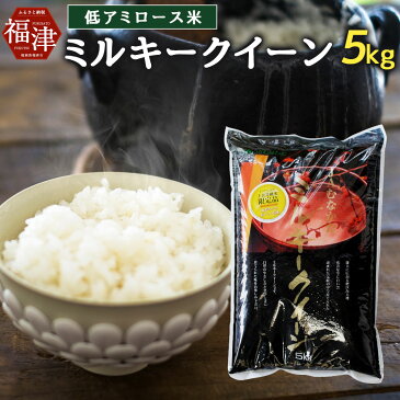 【ふるさと納税】低アミロース米 ミルキークイーン 5kg 令和4年産 お米 米 白米 精米 福岡産 国産 送料無料 [D2206]