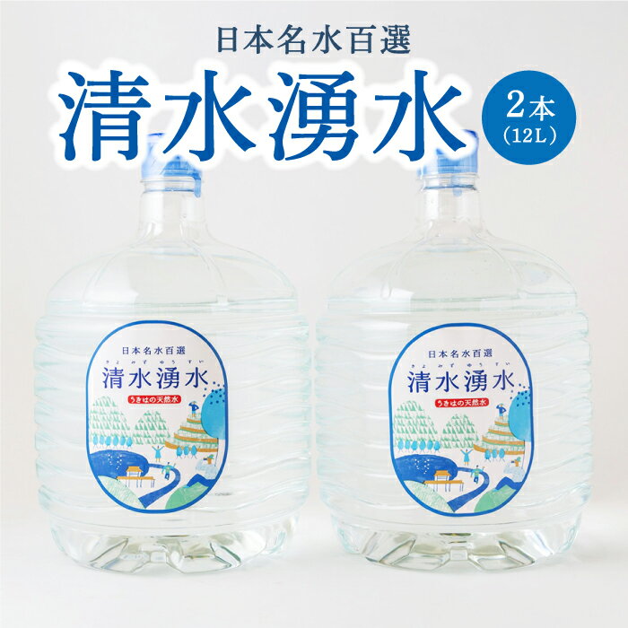 清水湧水 ボトル12L 2本セット