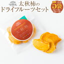 【ふるさと納税】 西見柿農園 太秋柿のドライフルーツセット (70g×1袋・20g×4袋) 無添加 ドライフルーツ フルーツ 果物 乾燥フルーツ 食物繊維 おやつ スイーツ 送料無料 福岡県 うきは市