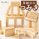【ふるさと納税】【名前加工可能】薪ストーブ&木工 木ん家 耳納杉のつみき・耳納杉のつみき「名前入り」36個(1ピース 約10cm×5cm 厚さ2.5cm)積み木...