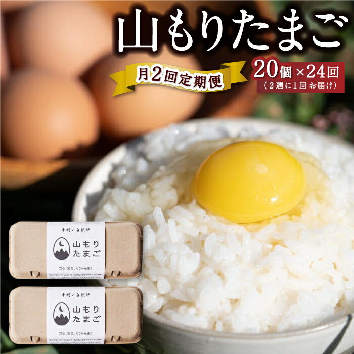 24位! 口コミ数「0件」評価「0」 【月2回定期便】山もりたまご 20個 月2回 (2週に1回) 12ヶ月