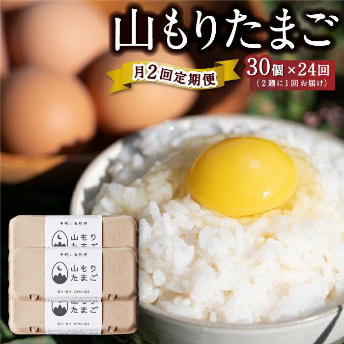 25位! 口コミ数「0件」評価「0」【月2回定期便】山もりたまご 30個 月2回 (2週に1回) 12ヶ月