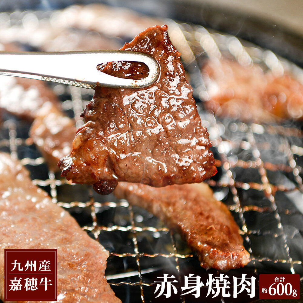 14位! 口コミ数「0件」評価「0」嘉穂牛 赤身焼肉 約600g 国産 九州産 牛肉 冷蔵 焼き肉 BBQ 送料無料