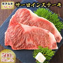 【ふるさと納税】牛肉 サーロインステーキ 合計500g 博多和牛 A4〜A5 250g×2枚 セット 配送不可:離島 お届け:入金確認後2週間〜1カ月。
