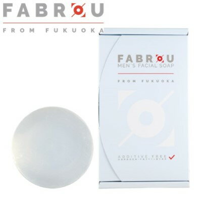 1位! 口コミ数「0件」評価「0」FABROU メンズ フェイシャルソープ 100g　【石鹸・石けん・美容・固形石鹸】