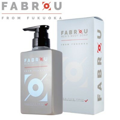FABROU メンズ ボディソープ 300ml 美容 石けん 石鹸/液体せっけん