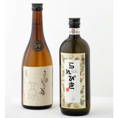 【ふるさと納税】本格焼酎 5年熟成 2本セット【720ml×2】　【石川県産・お酒・焼酎・麦】