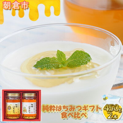 57位! 口コミ数「0件」評価「0」純粋はちみつギフト（450g×2本）　【 蜂蜜 はちみつ アルゼンチン産 ミャンマー産 ひまわりの花 花の蜜 養蜂家 コクのある甘さ まろや･･･ 