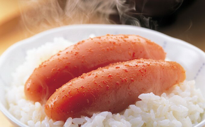 【ふるさと納税】明太子 かねふく 贈答用 一本物 辛子明太子 約400g 魚貝類 魚卵 海鮮 お酒のあて つまみ 肴 ご飯のお供 おにぎり 具材 食材 食べ物 贈り物 ギフト