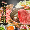 【ふるさと納税】訳あり 博多和牛 A4~A5 赤身 霜降り しゃぶしゃぶ すき焼き 600g 肩 モモ しゃぶすき 訳アリ 牛肉 国産 黒毛和牛 肉 お肉 牛 ※配送不可:離島