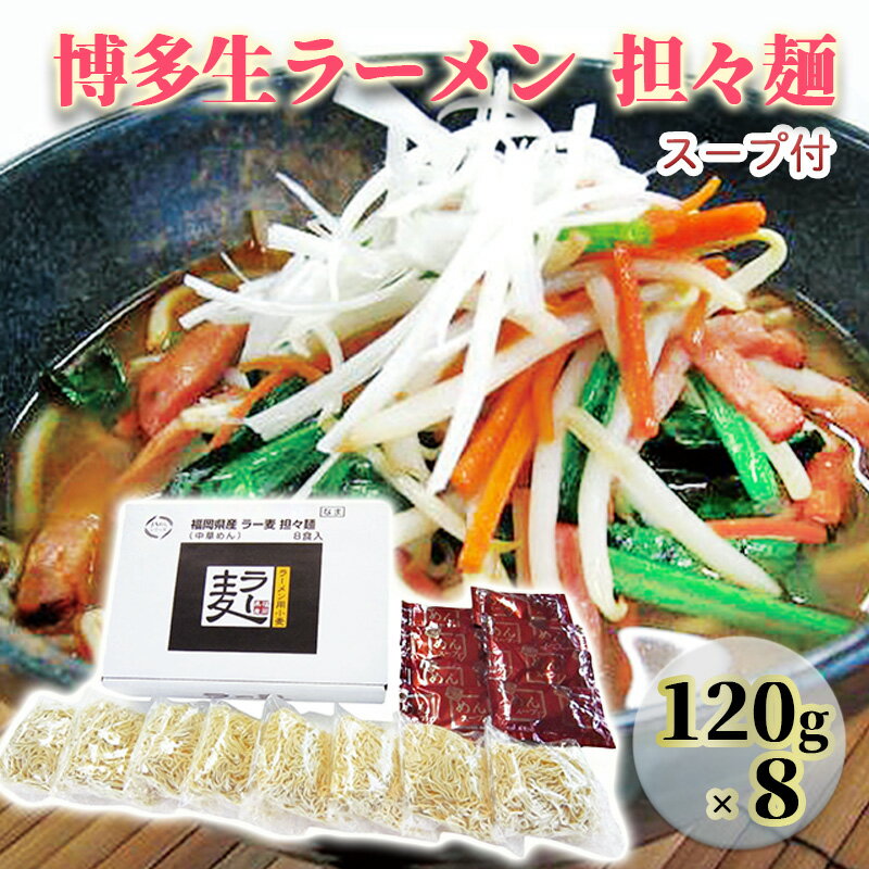 ラーメン ラー麦 博多 生ラーメン 担々麺 1ケース 麺