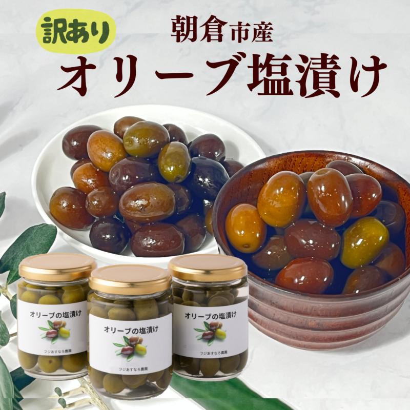 【ふるさと納税】オリーブ 塩漬け 自家農園産 (115g×3個)