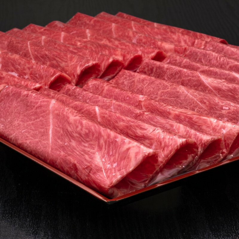 【ふるさと納税】【10ヶ月連続 定期便】 博多和牛 赤身うす切り 1kg 肉 牛肉 ※配送不可：離島 f402281-asakura-10003596 福岡県朝倉市 サンプル画像2