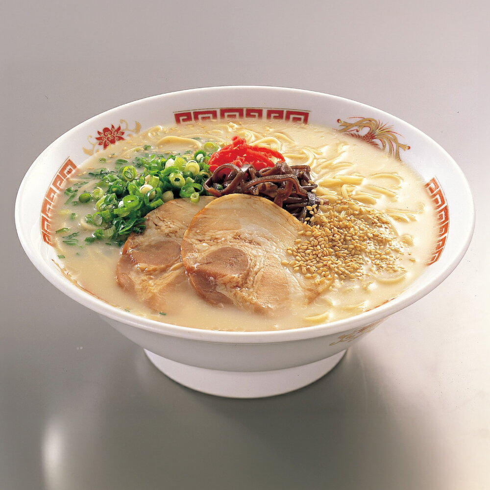 【ふるさと納税】A296 一竜ラーメンセット 4食入×3箱 計12食 豚骨ラーメン とんこつ ラーメン 博多ラーメン 麺 スープ 細麺 豚骨 生麺 ごま 紅ショウガ 紅生姜 セット 常温 福岡 九州 福岡県 みやま市 送料無料