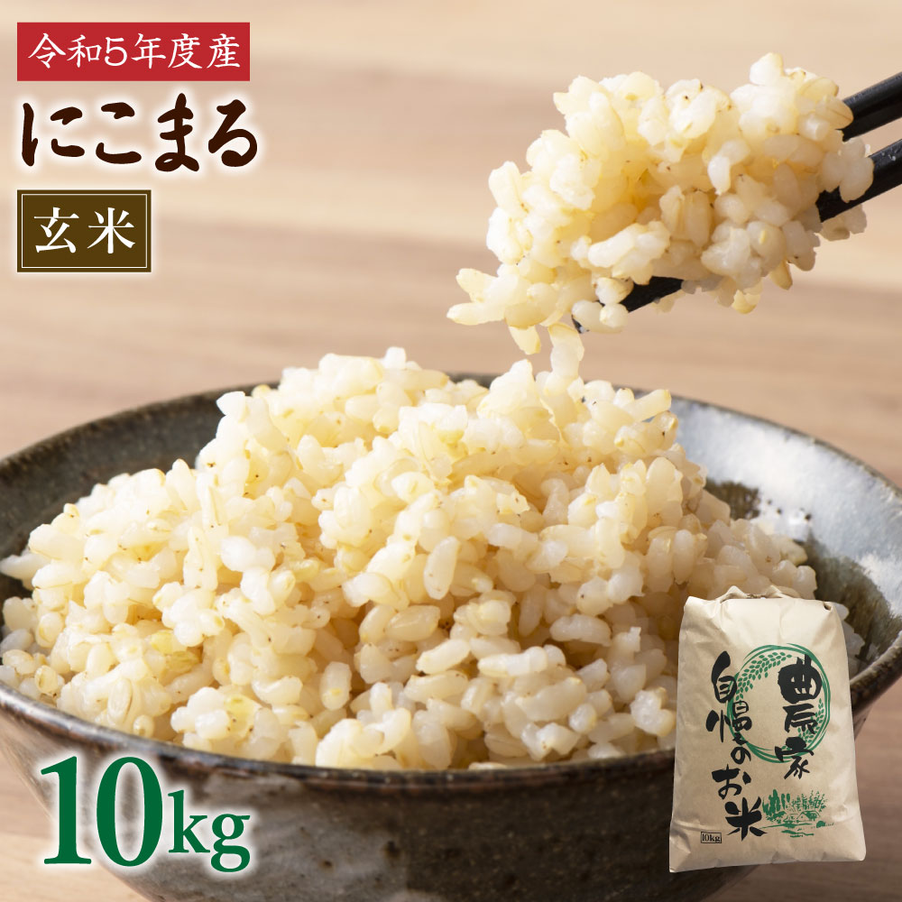 みやまのきよみず米 にこまる 10kg 玄米 令和5年産 単一原料米 米 九州産 みやま市産 送料無料