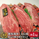 【ふるさと納税】【極上ヒレ ブロック】 炙り焼き用 1kg A4ランク 博多和牛 糸島 【糸島ミートデリ工房】[ACA121] 46…