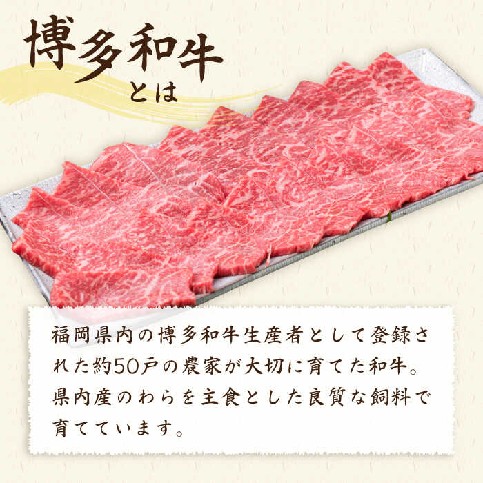 【ふるさと納税】【全12回定期便】A4ランク 博多和牛 モモ 焼肉用 スライス 450g 鉄板焼き《糸島》【糸島ミートデリ工房】 [ACA219] 牛肉 赤身 黒毛和牛 冷凍配送10万円153000円 f402303-itoshima-10003604 福岡県糸島市 サンプル画像3