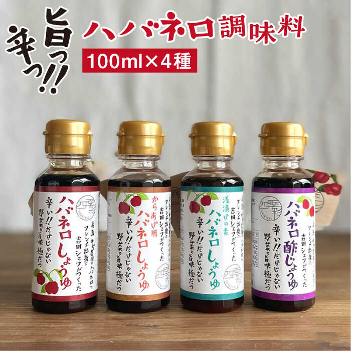 【ふるさと納税】 ハバネロ調味料 100ml 5本セット【シェフのごはんやさん四季彩】 いとしまごころ [ACC014] 14000円