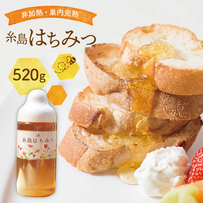 [お中元対象]糸島はちみつ 520g[ヴァンベールフーズ]百花/蜂蜜 [AFJ002] 17000円 常温