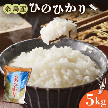 ＼令和5年産／ 糸島産 ひのひかり 5kg 糸島市 / 三島商店 [AIM003] 9000円 9千円