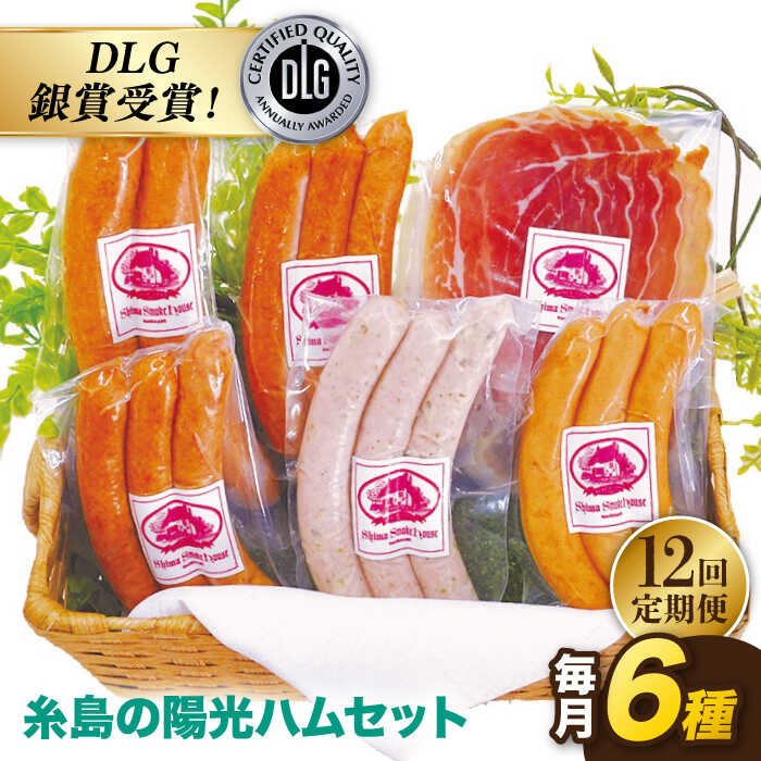 80位! 口コミ数「0件」評価「0」【全12回定期便】糸島の陽光ハムウインナーセット5《糸島》【志摩スモークハウス】 [AOA022] 132000円 ソーセージ 100000･･･ 