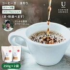 【ふるさと納税】深煎りコーヒー豆 250g×2袋 (豆・粉選べます) ニカラグア産サンホセ農園カツーラ種フリーウォッシュド《糸島市》【COFFEE UNIDOS】珈琲/カフェ/コーヒー粉 [AQF003] 13000円