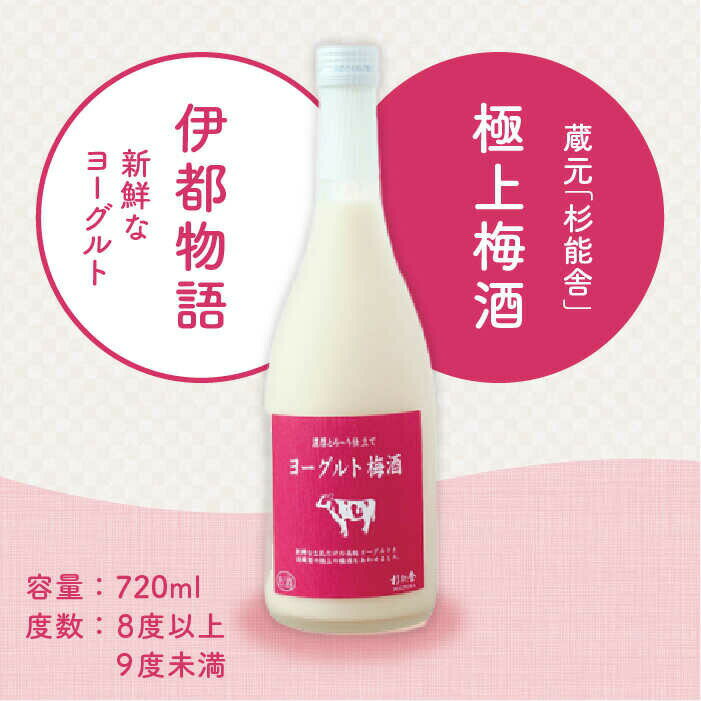 【ふるさと納税】ヨーグルト梅酒 720ml×1...の紹介画像2