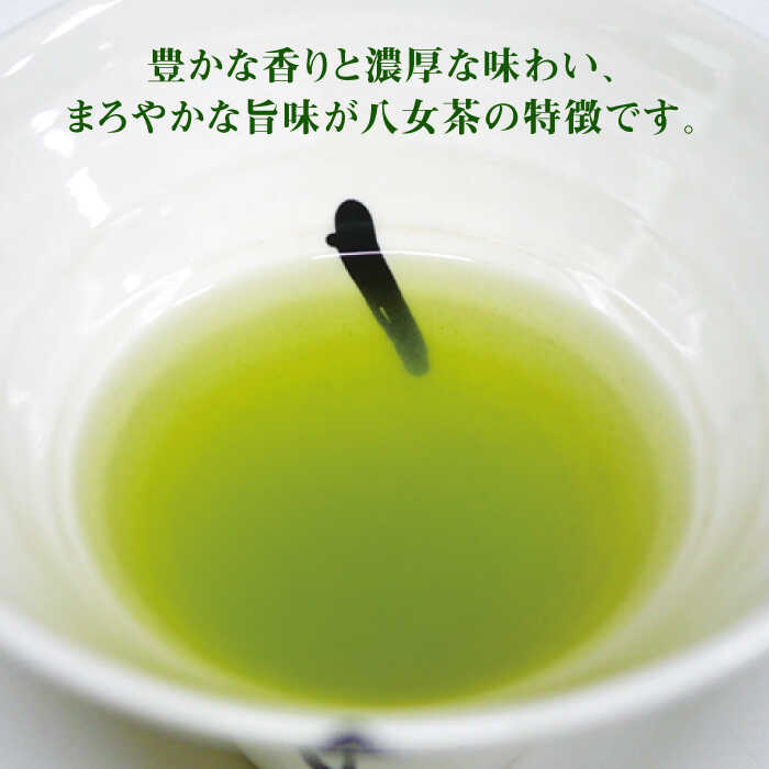 【ふるさと納税】【全12回定期便】八女茶 6袋（600g）セット ＜お茶の星陽園＞那珂川市 定期便 お茶 緑茶 茶葉 [GAD007] 3