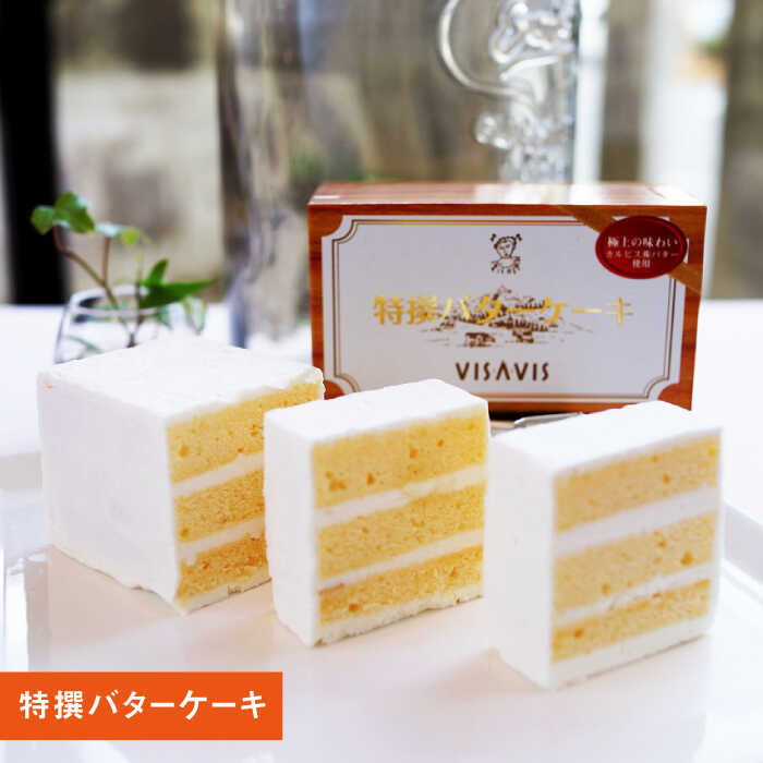 【ふるさと納税】【大人気バターケーキがセットに！】VISAVIS 焼き菓子 セット （バターケーキ+焼き菓子2種）＜株式会社シークス＞那珂川市 スイーツ お菓子 セット ギフト 贈り物 お茶菓子 バターケーキ 冷凍 濃厚 レモンケーキ[GAU001]