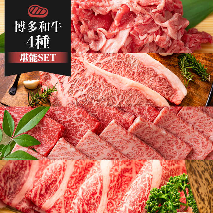 博多和牛 堪能セット ＜株式会社MEAT PLUS＞那珂川市 [GBW105]