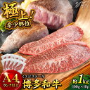 【ふるさと納税】【厳選希少部位】【A4ランク以上】博多和牛 ミスジ ステーキ 約1kg(100g×10p)<株式会社MEAT PLUS>那珂川市 | おすすめ ...