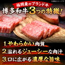 【ふるさと納税】【和牛の旨味を堪能！】博多和牛 牛肉 焼肉 500g＜株式会社MEAT PLUS＞那珂川市 [GBW003] 2